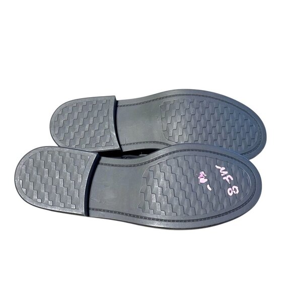 Madden Girl Womens Black Patent Leather Loafers Size 8M Slip-On Round Toe NWOB - Picture 4 of 10